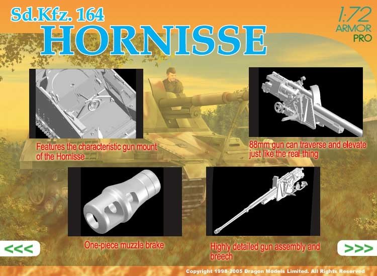 Dragon 7234 Sd.Kfz.164 Hornisse 1/72 – Bild 3