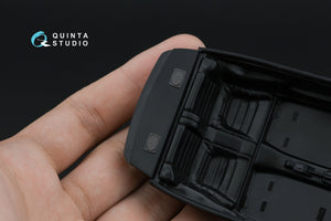 Intérieur coloré imprimé en 3D sur papier décalcomanie Quinta Studio QD24019 Porsche 911 Turbo (930) (Tamiya) 1/24  – image 10