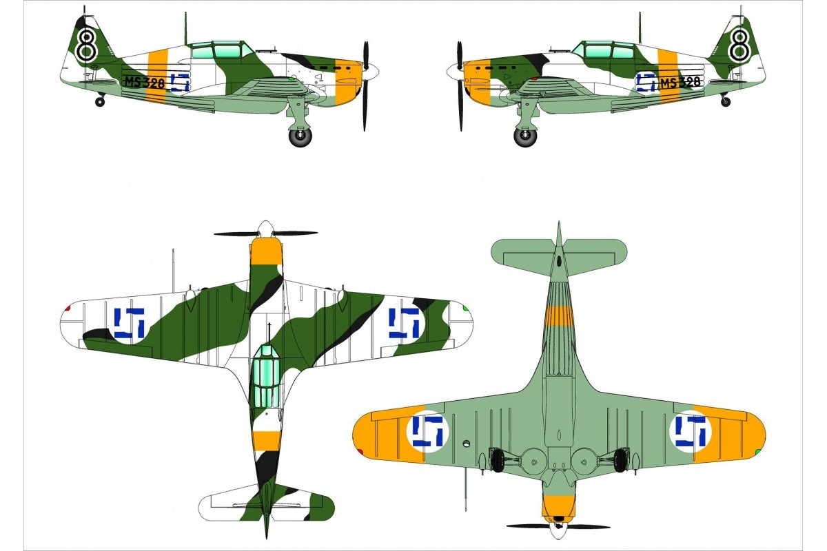 Dora Wings 48057 Morane-Saulnier MS.406.C1 - As finlandais 1/48 – image 2
