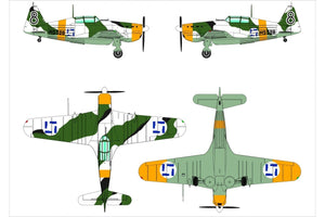 Dora Wings 48057 Morane-Saulnier MS.406.C1 - As finlandais 1/48 – image 2