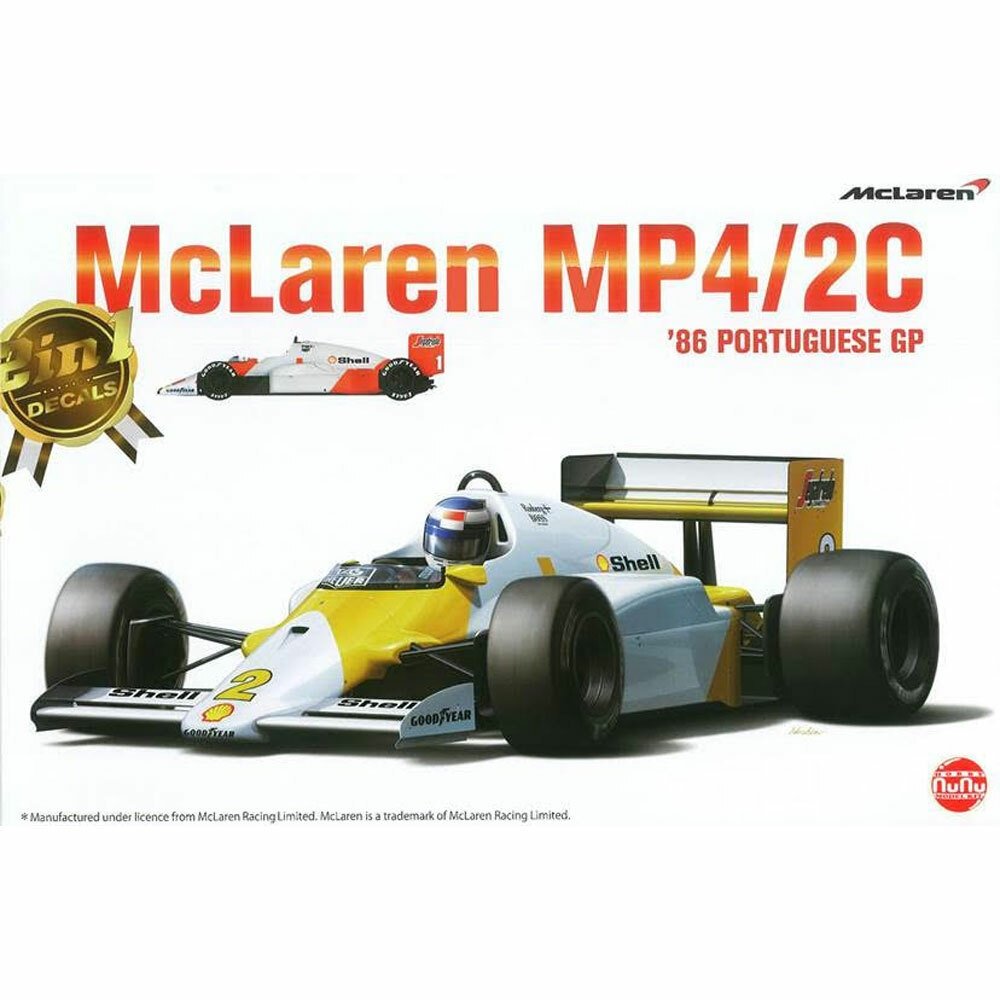 NuNu PN20001 McLaren MP4/2C '86 GP du Portugal 1/20
