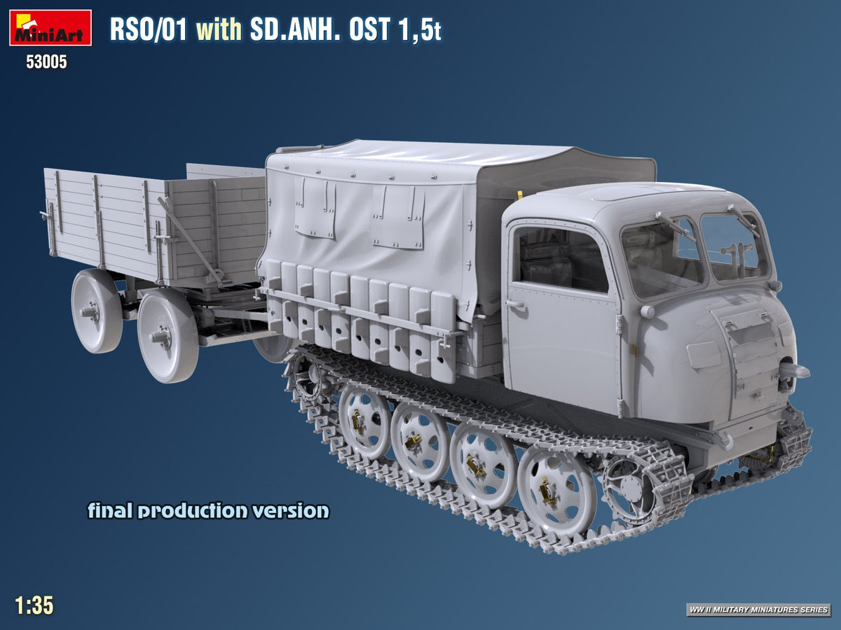 MiniArt 53005 RSO/01 with TRAILER SD.ANH. OST 1,5t 1/35 – image 5