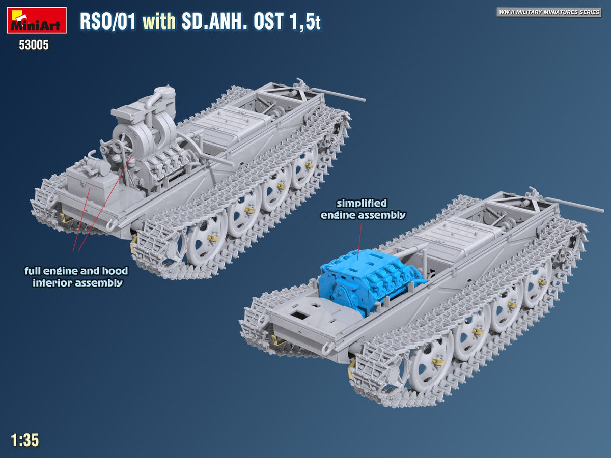 MiniArt 53005 RSO/01 with TRAILER SD.ANH. OST 1,5t 1/35 – image 12