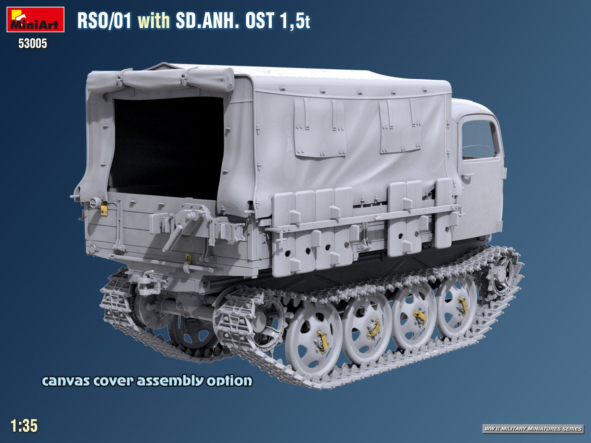 MiniArt 53005 RSO/01 with TRAILER SD.ANH. OST 1,5t 1/35 – image 7