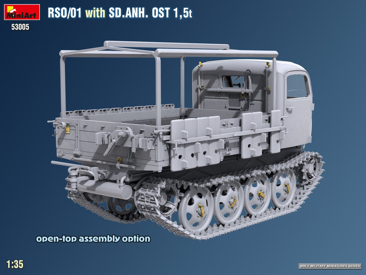 MiniArt 53005 RSO/01 with TRAILER SD.ANH. OST 1,5t 1/35 – image 8