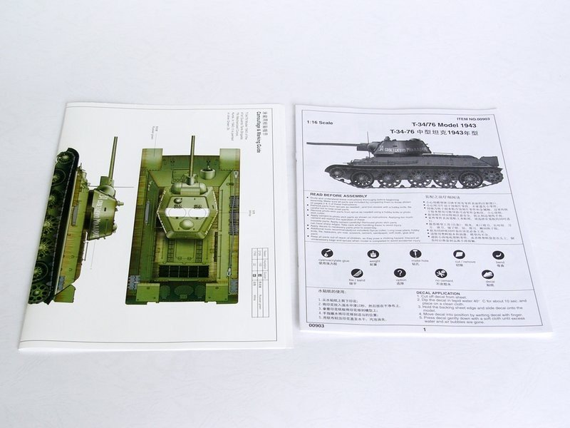 Trumpeter 00903 T-34/76 Modèle 1943 1/16 – imagen 5