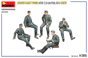 MiniArt 35485 RSO/01 Première production avec canon Pak.40 de 7,5 cm et équipage 1/35 – Bild 7