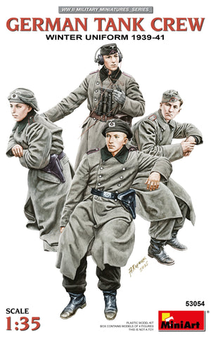 MiniArt 53054 GERMAN TANK CREW. WINTER UNIFORM. 1939-41 1/35