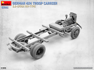 MiniArt 53061 GERMAN 4X4 TROOP CARRIER 3.6-6700A RN-TYPE 1/35 – zdjęcie 7