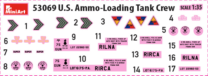 MiniArt 53069 U.S. Ammo-Loading Tank Crew. 2nd Edition 1/35 – image 2