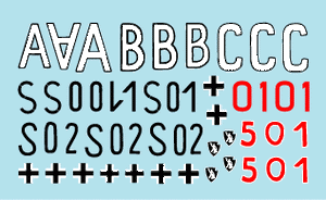 Star Decals 35-C1064 Befehlspanzer #8 1/35 – immagine 3