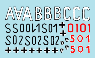 Star Decals 35-C1064 Befehlspanzer #8 1/35 – immagine 3