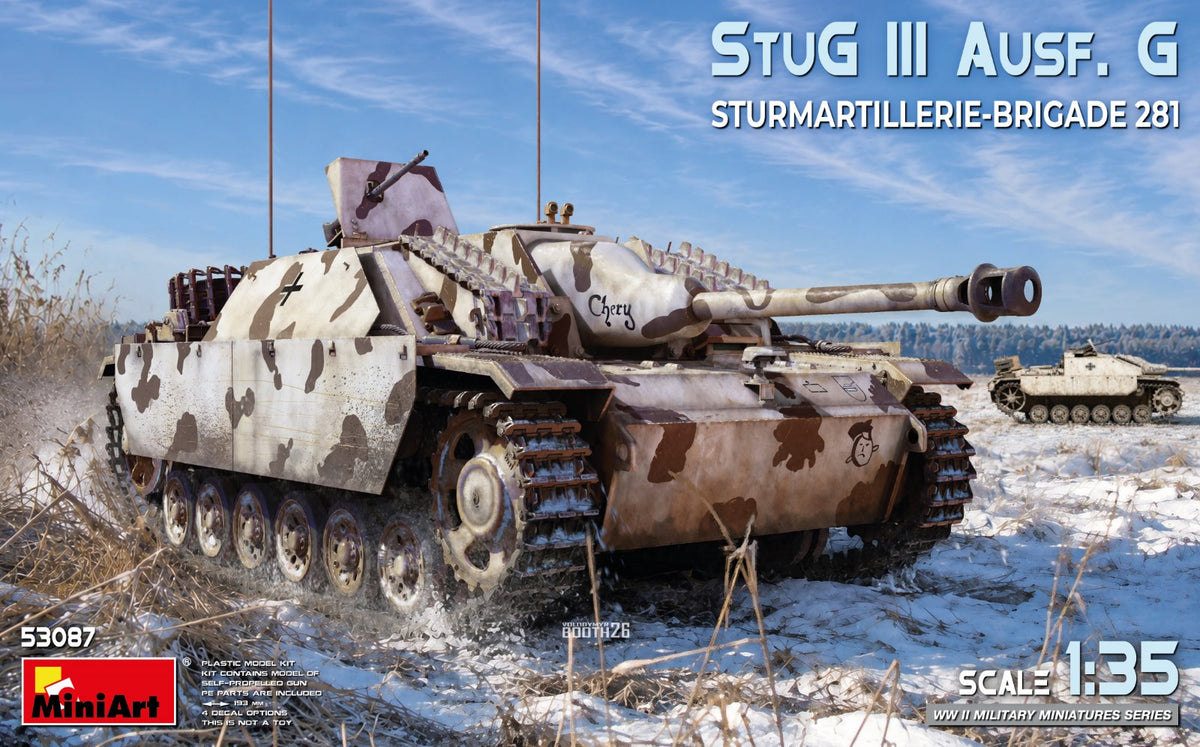 MiniArt 53087 StuG III Ausf. G. Sturmartillerie-Brigade 281 1/35