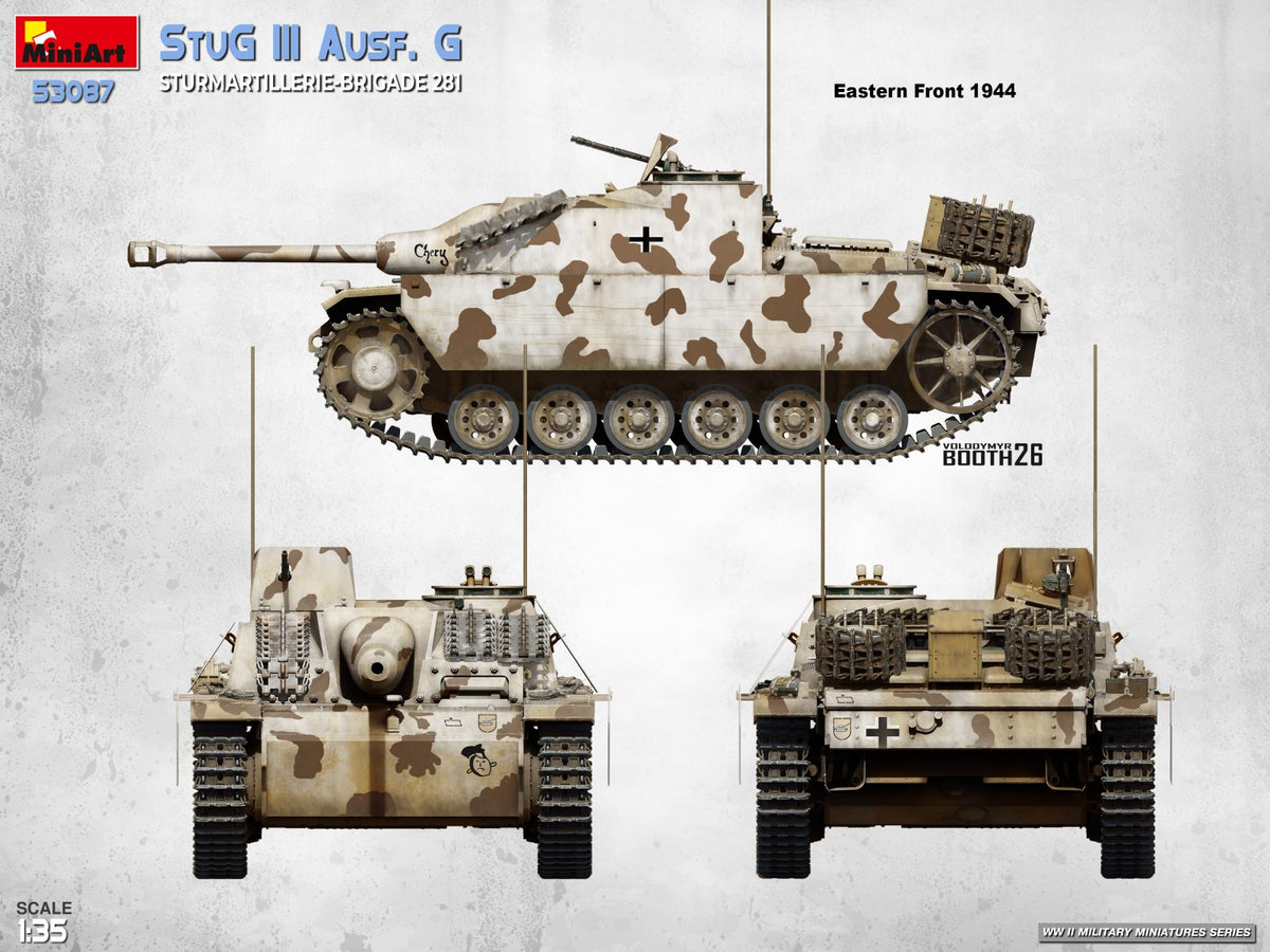 MiniArt 53087 StuG III Ausf. G. Sturmartillerie-Brigade 281 1/35 – image 2