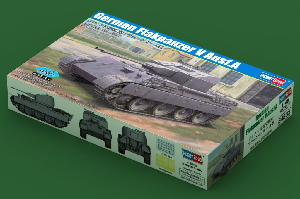 Hobby Boss 84832 German Flakpanzer V Ausf.A 1/48 – zdjęcie 2