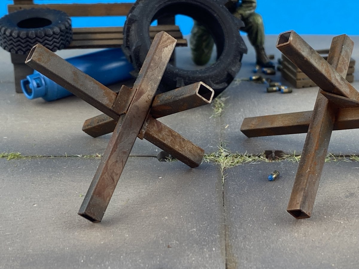 Point de non-retour 3522015 Barricade antichar Hérisson 2 1/35 – Bild 7