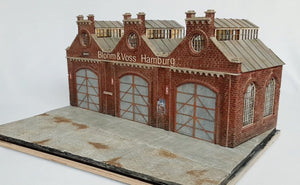 RT-Diorama 35285 Socle de diorama : « Hangars industriels » 1/35 – image 9