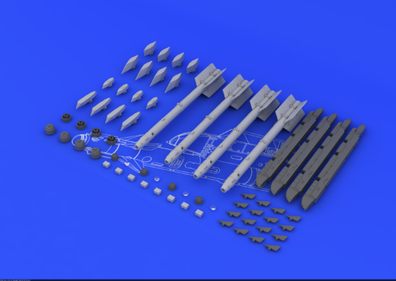 Eduard 648071 R-73 / AA-11 Archer 1/48  – immagine 4