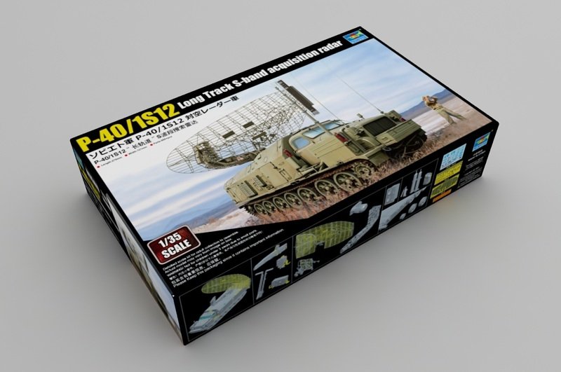 Trumpeter 09569 P-40/1S12 Radar d&amp;#39;acquisition bande S à longue trajectoire 1/35  – immagine 2