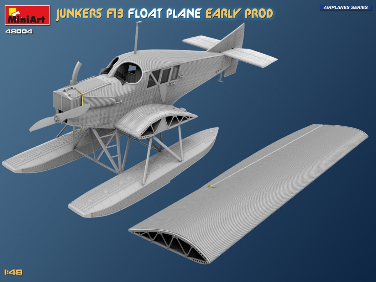 MiniArt 48004 Junkers F13 Hydravion. Première production, échelle 1/48.  – Bild 9