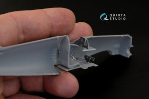 Intérieur imprimé en 3D et coloré sur papier décalcomanie Quinta Studio QD48127 IAR-80 (pour kit HobbyBoss) 1/48 – Bild 6