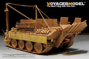 Modèle Voyager PE35970 Bergepanther Ausf.A allemand de la Seconde Guerre mondiale (type tardif, porte-outils Panther G) Base pour MENG SS-015 1/35 – image 6