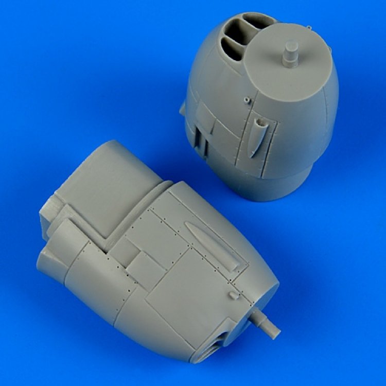 Quickboost QB72418 P-38 Lightning caches-moteurs corrects 1/72 Academy