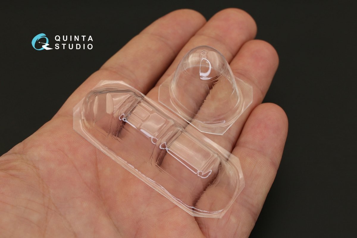 Verrière transparente thermoformée Quinta Studio QC48100 IL-4 (pour kit Xuntong) 1/48 – image 2