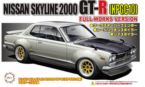 Fujimi 046709 Nissan Skyline 2000 GT-R (KPGC10) Version Full-Works 1/24