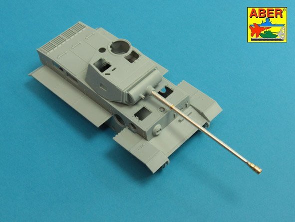 Canon Aber 35L-252 7,5 cm/5,5 cm Pak 41 L/57 avec frein de bouche pour char allemand Pz.Kpfw. VI Ausf. C (VK36.01) à l&amp;#39;échelle 1/35 – Bild 7