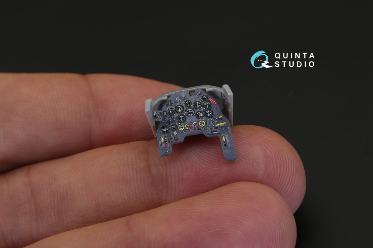 Intérieur imprimé en 3D et coloré sur papier décalcomanie Quinta Studio QD48092 Ju 87D/G (pour maquette Hasegawa) 1/48 – immagine 13