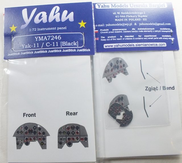 Yahu YMA7246 Yak-11 / C-11 (RS) 1/72