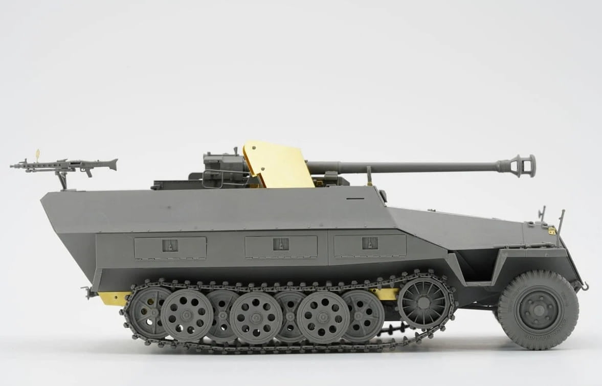 Border Modèle BT-043 Sd.Kfz.251/22 en 7,5 cm PaK 40 Pakwagen 1/35 – immagine 5