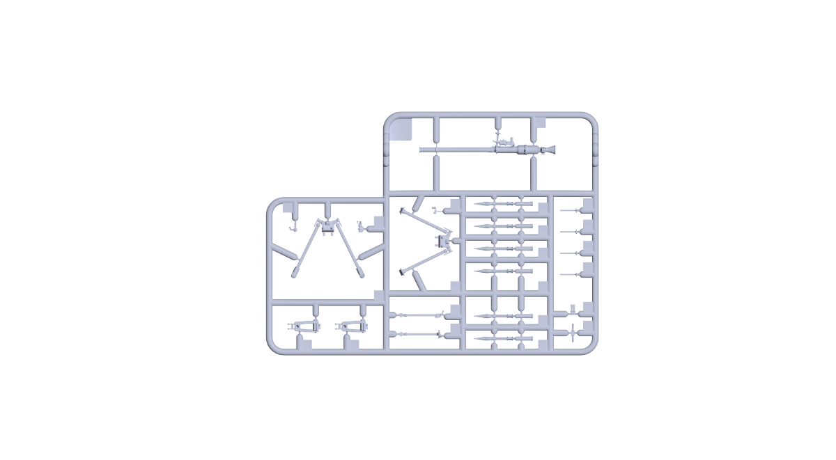 AK Interactive AK35005 Armes de soutien d&amp;#39;infanterie DSHKM et SPG-9 1/35 – Bild 5
