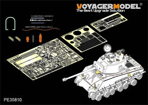 Maquette Voyager PE35810 WWII US M4A3E8 Sherman « Easy Eight » Basic (Pour TAMIYA 35346) 1/35