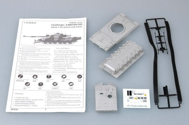 Trumpeter 07216 Challenger II MBT KFOR 1/72 – image 3