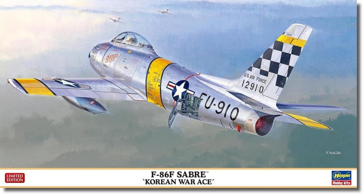 Hasegawa 07532 F-86F Saber As de la guerre de Corée Édition limitée 1/48
