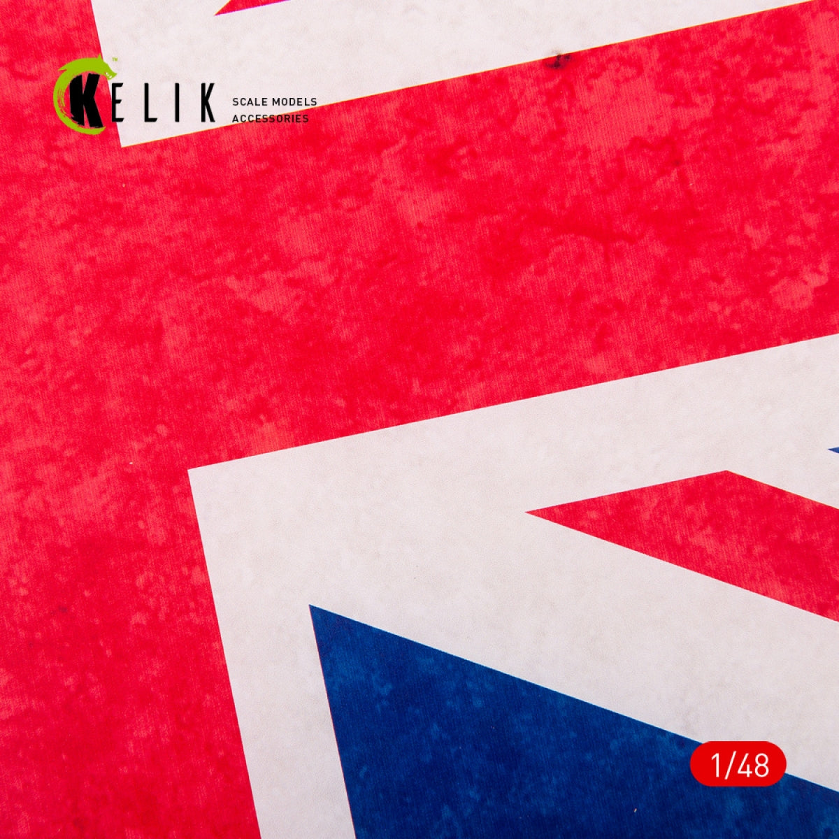 KELIK KS48030 United Kingdom Flag - Acrylic 3 mm (410 x 270 mm) (410 g) 1/48 – zdjęcie 2