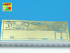 Bac de rangement tourelle Aber 35A102 pour char allemand Pz. Kpfw. VI Tigre I, modèle standard (1/35) – image 2