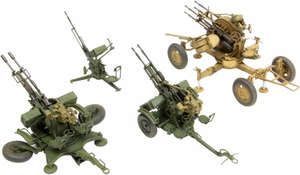 Ensemble de canons antiaériens légers russes Meng Model SPS-026 ZU-23-2, ZPU-1, ZPU-2, ZPU-4 4 en 1 1/35 – Bild 2