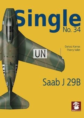 Livres MMP 49319 Unique n° 34 Saab J 29B FR