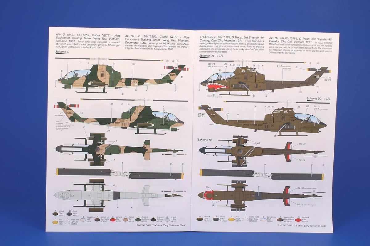 Special Hobby 72427 AH-1G Cobra « Early Tails » 1/72 – immagine 2