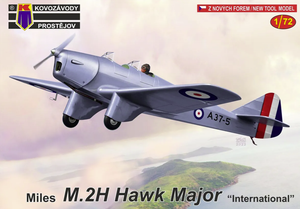 Kovozavody Prostejov KPM0283 Miles M.2H Hawk Major « International » 1/72