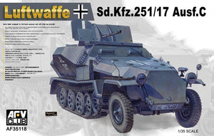 AFV Club 35118 Sd.Kfz.251/17 C Luftwaffe 1/35