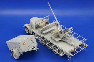 Édouard 36104 Sd. Kfz.7/2 (début) Flak 37 37mm 1/35 Trumpeter  – immagine 6