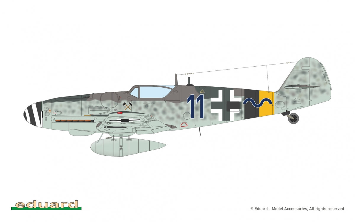 Eduard 70161 Bf 109G-14 - Édition ProfiPACK 1/72 – Bild 6