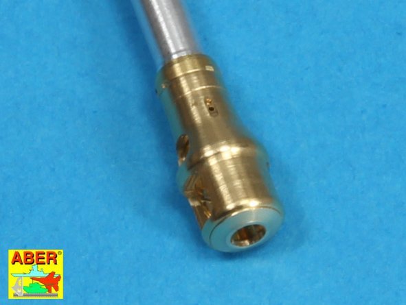 Aber 35L-036n German 7,5cmKwK42L/70 gun barrel with muzzle brake for Panther Ausf. G Late 1/35 – zdjęcie 6