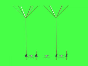 Master GM-72-020 German WWII 1.8m star antenna (for command tanks) (1pc) 1/72 – image 5
