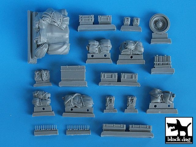 Ensemble d&amp;#39;accessoires Black Dog T35024 Cromwell pour Tamiya 1/35 – immagine 2