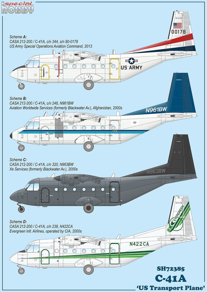 Special Hobby 72385 C-41A « Avion de transport américain » 1/72 – image 2